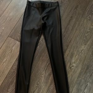 Express Faux Leather leggings